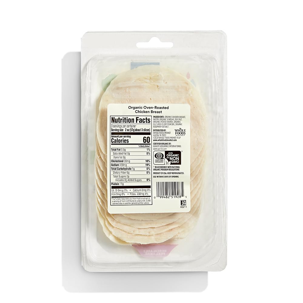 Amazon.com: 365 by Whole Foods Market Organic Oven Roasted Sliced